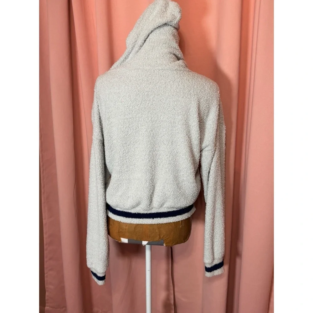 🔥 Chicago Bears Gray Blue Hoodie Sleepwear Women's Large L
